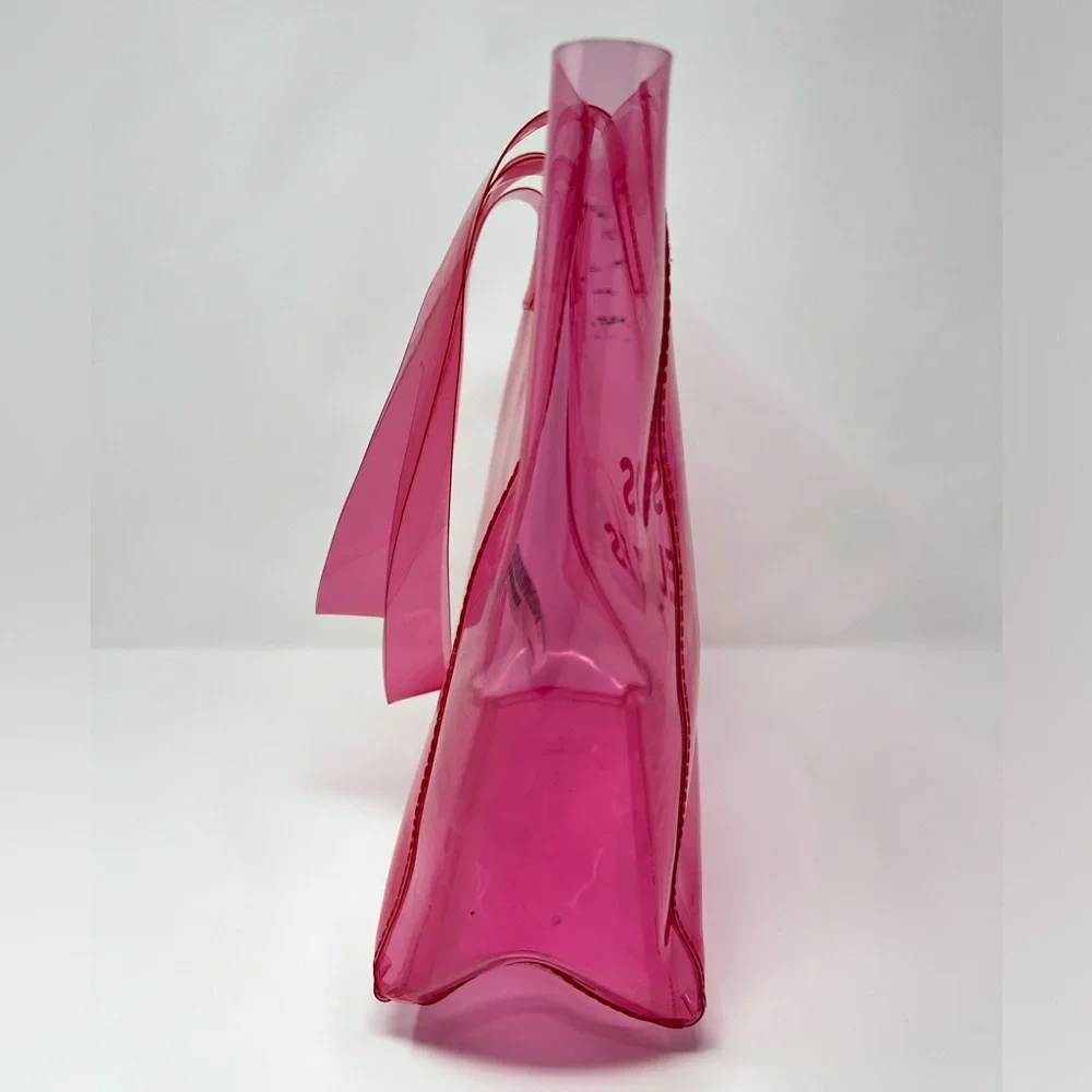 Pink Beach Tote Bag Summmer Vacation Travel Weekender Handbag Purse Tropical mom - Picture 6 of 17